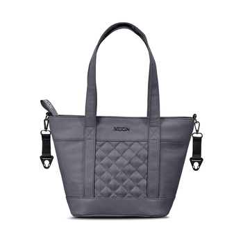 MOON V-Shape Bag in graphite, Wickeltasche mit Schultergurt