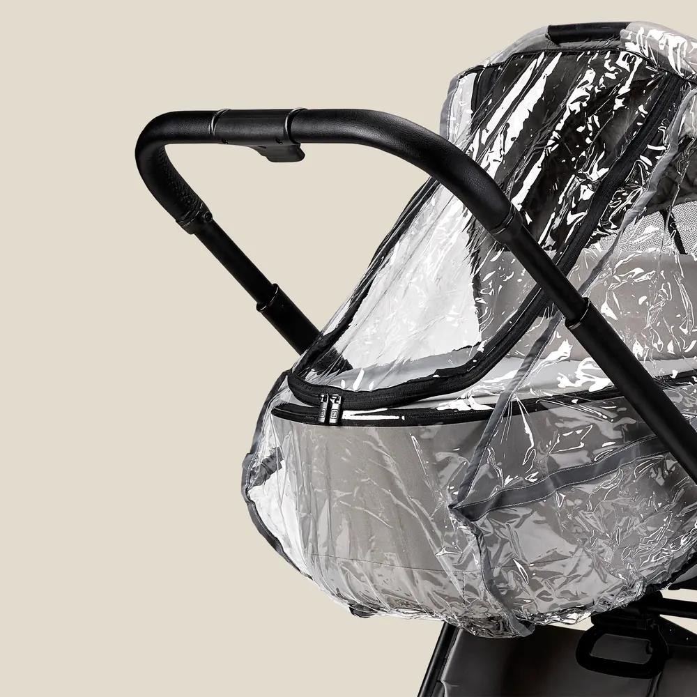 MOON Babywanne mit transparentem Regenverdeck