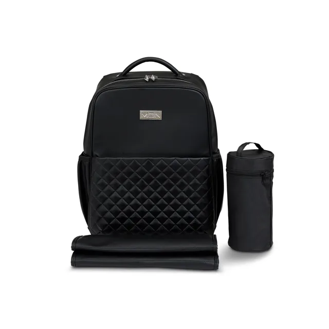 MOON FASHION BACKPACK Wickelrucksack in Schwarz