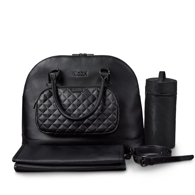 MOON FASHION BAG Wickeltasche in Schwarz