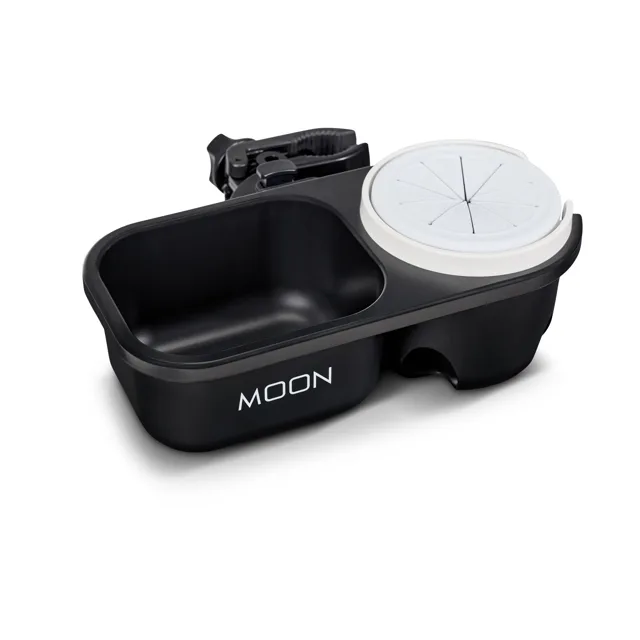 MOON Flaschenhalter mit Snackbox für den Kinderwagen